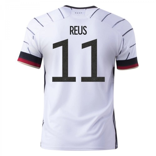 Njemačka Dres MARCO REUS 11 Domaći Euro 2020 Kratkih Rukava Njemačka Dres MARCO REUS 11 Domaći Euro 2020 Kratkih Rukava